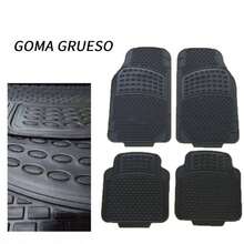 Car Floor Mats, Anti-Dirt, Thickened, Decorative Car Interior Floor Mats - Black - View 3