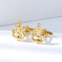 1 件男士西装衬衫锚领带夹，时尚、优雅、简约商务婚礼领带配件，适合常规、婚礼、商务领带，是送给丈夫、父亲和男朋友的理想圣诞节和万圣节礼物 - 領帶夾 - 查看 13