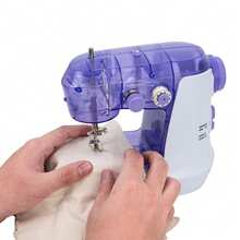 Mini 717 Sewing Machine - Compact Household Sewing Machine With Foot Pedal, Electric Sewing Machine For Beginners - EU E Type Plug(220-240V) - View 6