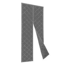 YIYIBYUS Magnetic Thermal Insulated Door Curtain Cold Protection Waterproof 0.85*2.05m - Grey - View 3