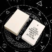 100pcs/Box - Hermit Tarot Oracle Cards - Chinese Divination Version - Standard Tarot Deck For Divination - Suitable For Ages 14+ - Predictive Game Board Game, High-Quality Paper Material, Tabletop Game Cards, Suitable For Leisure Entertainment, Board Game, Family Gathering Entertainment Game Cards - Multicolor - View 12