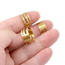 1-10pcs Metal Ring Opener Brass Split Rings Open/Close Jewelry Making DIY Ring Assist Tool - Brass Rings - View 4