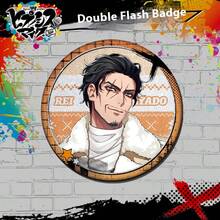 Hypnosis Mic -Division Rap Battle- Hifumi Doppo & Division Rap Battle Character 75mm/58mm Double Flash Badge Set - Anime B-Style PET Material Pin | Stitch Toys, Travel Toys, Classroom Fidget Toys, Mini Stuff Bath Toys, Christmas Stationery, Stress Ball - Birthday Gift, Christmas Gift, Halloween Gift, Christmas Eve Gift, Perfect Gift, Toys, Games - Multicolor - View 15