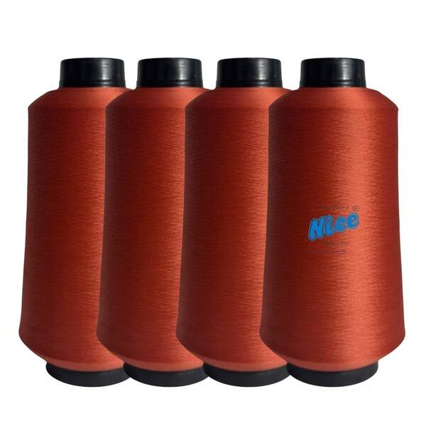 NICE LINES Kit 4 Fio Overloque 300g - Colorido - Costura Em Overloque