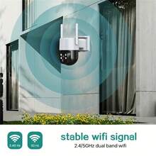 5G Outdoor Solar-Powered Security Camera, 4MP High-Definition Picture Resolution, Powered By USB Or Solar Panel, 350° Horizontal Rotation And Vertical Pitch Angle, Human Infrared Detection Function, Color Night Vision Function, Wireless Monitoring IP Camera, Suitable For Home Security, Outdoor Farms And Remote Monitoring. - Multicolor - View 6