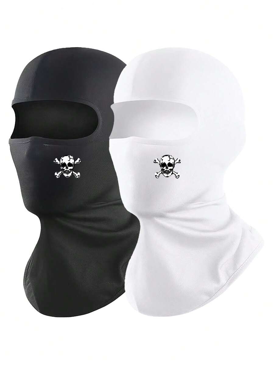 多件装男女通用多功能运动透气面罩，多功能围脖，拉法帽，适合户外徒步、日常骑行、摩托车