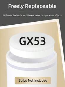 GX53 轨道照明灯具,吸顶式可调射灯,180°旋转,黑/白金属铝+PC,AC85-265V,适用于卧室/书房/客厅/衣橱/展示柜/展厅/商店/画廊/走廊/餐厅/服装店/酒吧(套装包含轨道和连接配件) - 軌道燈照明組GX53燈座模式 - 查看 11