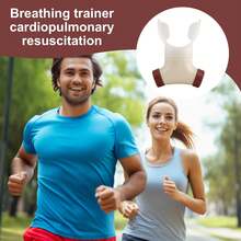 1 buc nou silicon respirație antrenament reglabil pulmonar respirator echipament de fitness înot alergare aerobic exercițiu instrument