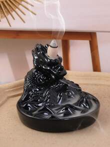 1 Miếng Đen Ve áo lớn Chảy ngược Hương đốt Nhà  Đồ trang trí Vật trang trí - màu đen - Xem 10