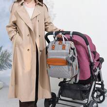 Diaper Bag Backpack Baby Bag, Baby Girl Boy Diaper Bag For Dad Mom, 16 Pockets, Pacifier Case, Large Diaper Bags Unisex For Travel - Navy Blue - View 6