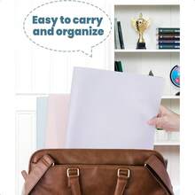 Folders With Pockets 6 Pack Pastel Colors Plastic Folders With Pockets Poly Folders For Documents Letter Size 2 Pocket Folders For Home Office - Multicolored2 - View 6