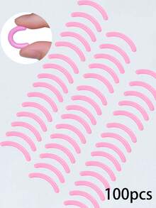 50/5pcs Eyelash Curler Refill Eyelash Curler Pad, Silicone Rubber Curler Replacement Refill Pad For Universal Eyelash Curler,Pink Soft Cushion Strips,Makeup,Cheap,Room Decor,Vanity,Travel,Bedroom,Makeup Accessories,Eyelash Curler,Cheap,Stocking Stuffers,Makeup,Makeup Tools,Cheap Stuff,Gifts,Gifts For Women,Christmas Gifts,Giveaways,Travel,Cheap Stuff,Travel Essential - Pink - View 10