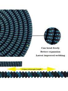 7pcs High Pressure Expandable Water Hose Car Wash Adjustable Spray Nozzle Garden Hose Set, Universal For Europe And US