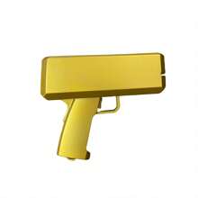 1pc Super Money Gun Toy, Fake Paper Money Spray Gun Toy, Handheld Cash Gun Fake Banknote Dispenser Money Shooting Toy, Halloween Decor,Halloween Party Props,Thanksgiving Gift