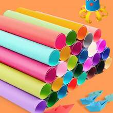 50 ورقة كرتون ملون A4 بوزن 180 جرام - 10 ألوان - كرتون ملون A4 للأعمال اليدوية - كرتون ملون A4 للطباعة - كرتون ملون A4 - أوراق A4 - لوح كرتون ملون