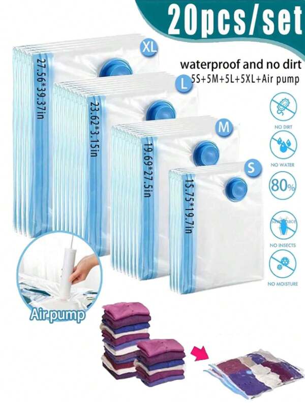 21 قطعة/1 قطعة أكياس ضغط فراغي، أكياس تخزين سميكة إضافية، لحاف منزلي، أكياس ضغط مقاومة للماء والرطوبة، تعبئة، سفر، أكياس تخزين للسكن الجامعي، أكياس ضغط للسفر، تعبئة فراغية، أكياس توفير المساحة اليوم الوطني السعودي,اليوم الوطني,توزيعات اليوم الوطني السعودي شنطه,شنطه مدرسه,شنط مدرسيه للبنات منظمات,منظمات التسريحه,منظم اليوم الوطني السعودي,اليوم الوطني,هداياتخزين الملابس منظمي التخزين