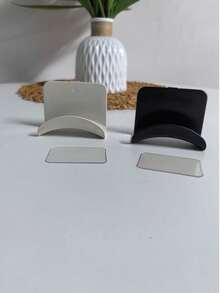 1 件/2 件现代壁挂式实用挂钩，塑料耳机和帽子支架，易于安装，无需钻孔，桌子下方挂钩用于游戏耳机展示 - 彩色 - 查看 13