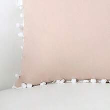 Printed Decorative Pillow With Full Zipper, Super Washable - Rusty Rose - View 2