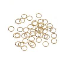 50-200 piezas/Lote Anillos divididos de 3-20 mm Conectores para hacer pulseras, collares, joyería y accesorios DIY - anillo de salto - Ver 44