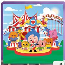 Plim Background Birthday Party Photography Cartoon Photo Background Rainbow Vinyl Table Flag Decoration Room Tapestry