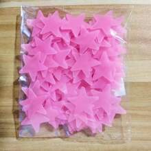 Pegatinas luminosas de estrellas, mariposas, copos de nieve, meteoros, decoración romántica para dormitorio, decoración de habitación, regalo de fiesta, pegatinas de pared, decoración del hogar, decoración de sala de estar