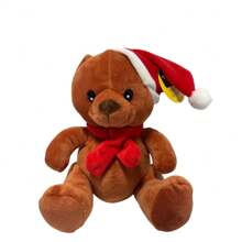 Christmas Teddy Bear Christmas Teddy Bear Plush Puppy Christmas Decoration 20cm - 烏爾索馬龍 - 查看 2