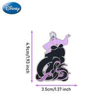 Disney 1PC Official Licensed Brooch Villains The Queen Sleeping Ursula Enamel Pin Collectible Metal Badge Coats Bags Brooches Halloween Newyear Christmas Gifts For Fans - Brooch - View 9