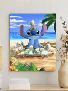 Disney Serie autorizada de la marca Disney Stitch. Un set de pintura digital al óleo sin marco de 40*50CM: Ilumina tu vida creativa y representa un mundo colorido. Pintura digital al óleo DIY, comienza tu viaje artístico. Es una excelente opción para la interacción, el intercambio y la relajación personal. También es adecuado para la creación personal, aliviar el estrés y disfrutar de momentos de paz. ¡Ven y experiméntalo ahora!