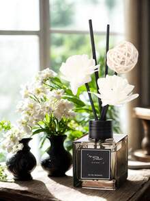 1pc 50ML/200ML Large Capacity Fireless Aromatherapy/ Essential Oils,Fresh Air,Long-Lasting Fragrance,Suit For Aromatherapy Diffuser Humidifier Scented Candle ,Living Room, Study, Bedroom, Office, Bathroom, Hotel/Christmas Gift/Graduation Gift,No Fire Aromatherapy(Random Number Of Aromatherapy Sticks/Decorative Flowers/Decorative Balls) - Various Fragrances - View 9