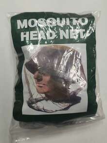 1pc Anti-Insect Anti-Mosquito Head Net Hat, Lightweight Breathable Mesh Design, UV Protection, Packable Polyester Headwear, Suitable For Fishing, Camping, Hiking, Outdoor Activities - Unisex