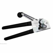 Commercial Oneida Easy Crank Can Opener Heavy Duty Ergonomic Design Silver/Black - 預設 - 查看 3
