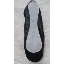 Sapatilha infantil para Ballet / Balé Korino inteira envio imediato Evidence Teles  Simples    Desportivo    Strass - Preto - Visão 7