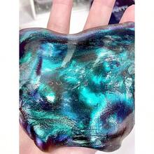1pc 2025 Latest Non-Newtonian Fluid Mud, Chameleon Bouncy Stress Relief Toy, Children Crystal Mud, Colorful Slime, Adult Stress Relief Toy, School Stress Relief Toy, Recommended - Multicolor - View 4