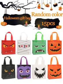 10 Stück/Set wiederverwendbare Einkaufstaschen, große faltbare Tragetaschen, geeignet für Reisen, Picknick, Camping, Outdoor, Haushaltsbedarf, Muttertag, Geburtstag, Weihnachten, Halloween, Thanksgiving, Brautjungferngeschenk