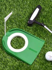 2pcs/1pc Golf Putting Cup With Flag Indoor/Outdoor Golf Putting Hole Durable And Lightweight Golf Hole Training Aids Perfect Gifts For Men Women Golf Beginner Golf Enthusiast And Advanced Golfer, Golf Gifts
