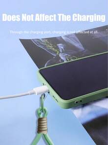 VRNOEI Carcasă de telefon cu șnur la modă, compatibilă cu 16, 14, 13, 12, 11, 15, 17 Pro Max, husă anti-pierdere, curea de încheietură rezistentă la șocuri, compatibilă cu 17, 14, 15, 16 Plus, Air, husă cu șnur