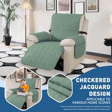1pc 100% Waterproof Recliner Chair Cover, Recliner SlipCover, Nonslip Recliner Sofa Cover Washable Chair Cover With Pocket Furniture Protector For Living Room Hotel Outdoor Camping Office - Mint Green - View 3