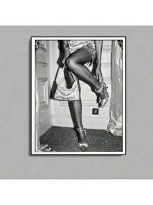 1pc Luxury & Fashionable Inspired Wall Art, Vibrant Style, Stylish Party Decor, Academic Aesthetic, Black & White Retro Poster Print, Minimalist Canvas Painting, Suitable For Home Decor, Bar Cart, Cafe, Patio, Birthday Gift, Living Room, Bedroom, Home Office, Kitchen, Bathroom, Perfect Gift For Friends, Wall Decor, 20*28 Inch, Unframed, Graduation Gift - A - View 16