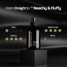 BASED Sea Salt Spray, Natural Finish Sea Salt Spray For Hair, Volumizes & Texturizes, Infused With Kelp & Vitamin B5, Light & Non-Greasy, Paraben, Sulfate, Phthalate Free, 6.8 Oz - 6 Oz - 查看 2