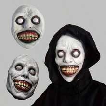 1 Peça Máscara Engraçada de Cabeça de Peixe Verde, Acessório de Fantasia de Animal de Material de Látex, Acessório de Brincadeira Temático Unissex Adequado para Festas e Feriados, Máscara de Ano Novo e Natal