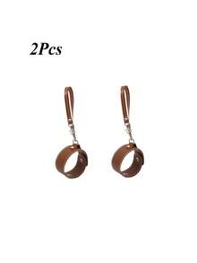 1件/2件装毛巾丝巾手套收纳带户外便携式围巾收纳夹简易收纳夹，整理夹 - 多功能包夹，手套夹，围巾帽子固定器带环带 - 可牢固固定在手提包、钱包、旅行包上 - 彩色 - 查看 22