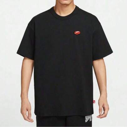 Nike 男式 AS M NSW PREM SS TEE GCEL 短袖 T 恤，针织圆领，TIH9271-010