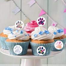 500张动物脚印卷贴纸，烘焙贴纸，创意贴纸，甜点奶茶杯贴纸，外卖标签，封口贴纸，学习用品，返校季 - BJ - 查看 6