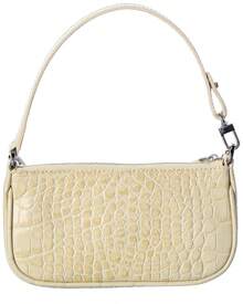 By FAR Rachel Mini Croc-Embossed Leather Shoulder Bag - 彩色 - 查看 3
