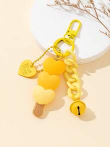 1 pieza Lindo llavero de aleación decorativo para mujeres, adecuado para uso diario, accesorios de bolso, cordones con soporte de identificación, accesorios de coche, encantos de bolso, regalo de Navidad, accesorios de coche, ideas de regalo para maestro, amigo, hermana