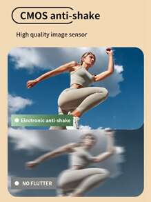 4K HD Mini Camera, Supports Video Recording, 128GB Storage, Includes Digital Camera Gift Toy, Digital Camera And 2 Stickers - LK-007 White - View 7