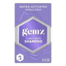 Gemz Curly Days Shampoo, Curly Hair And Color  - 5ct/0.3oz - 1 - View 2