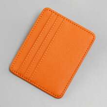 1pc Men's Stylish Class Elegant Compact Leather Wallet Multi-Card & Coin Holder  ,Multiple Card Slots, Suitable For Daily Use
