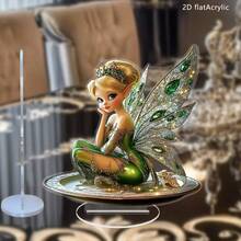 优质亚克力材质,厚度0.3厘米,通透耐用,光泽持久。独特的仙女主题设计,色彩丰富:栩栩如生的仙女形象,宝石点缀的羽翼,营造出充满魔幻艺术气息的氛围。适用于客厅、书房或卧室。是送给朋友的完美圣诞和新年礼物,为家居装饰增添浪漫魅力。 - 彩色 - 查看 9