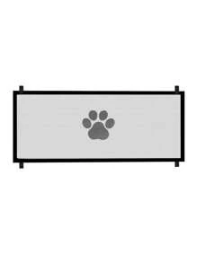 Freestanding Pet Divider Fence, Portable Folding Dog Barrier Net Enclosure